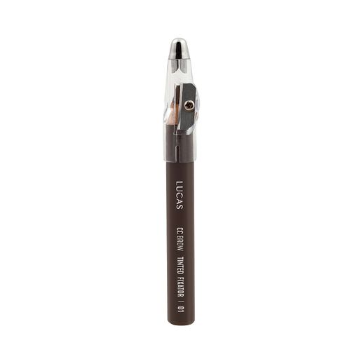 Восковый карандаш для бровей CC Brow TINTED WAX FIXATOR, цвет 01 (серо-коричневый)