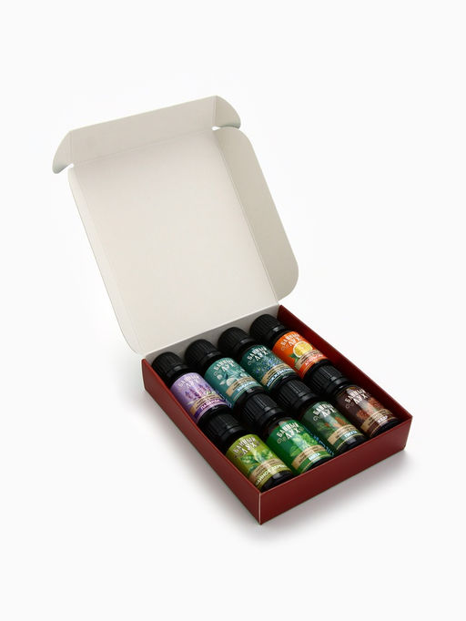 Эфирное масло, набор 8 шт. × 10 мл, Банный Дух