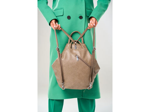 Рюкзак женский Lanotti 8052/бежевый