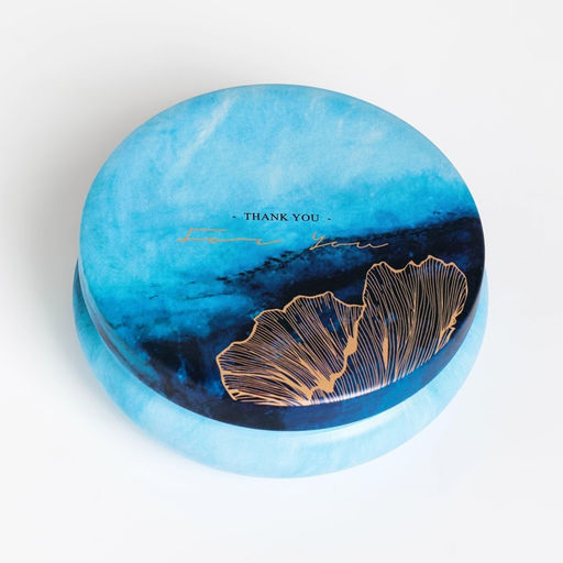 Ароматическая свеча в банке «Морской бриз», из соевого воска с сухоцветом, 3×8.5 см, 110 г