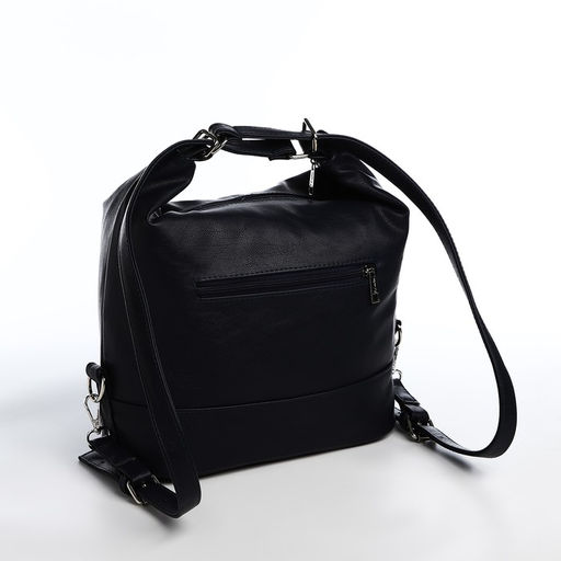 Сумка-мешок на молнии, цвет синий - Simaland фото 7