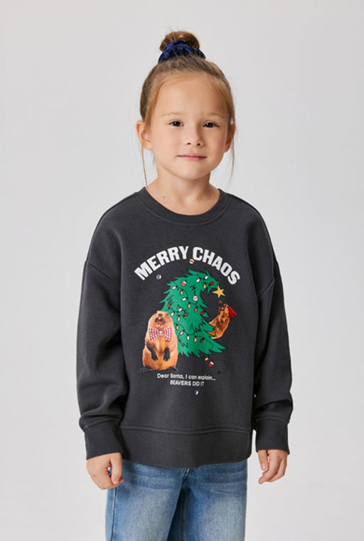 ACOOLA / Джемпер детский для девочек Somalia графитовый