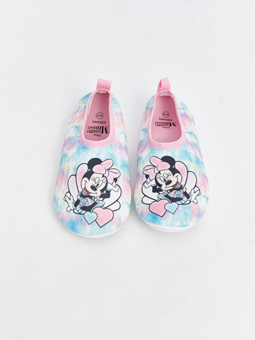 Minnie Mouse Bask?l? K?z ?ocuk Deniz Ayakkab?s? - Waikiki фото 3