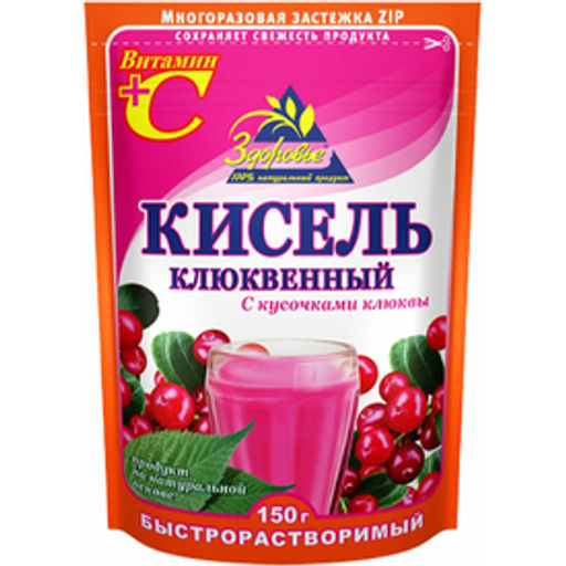ВС.Кисель Здоровье Клюквенный 150г