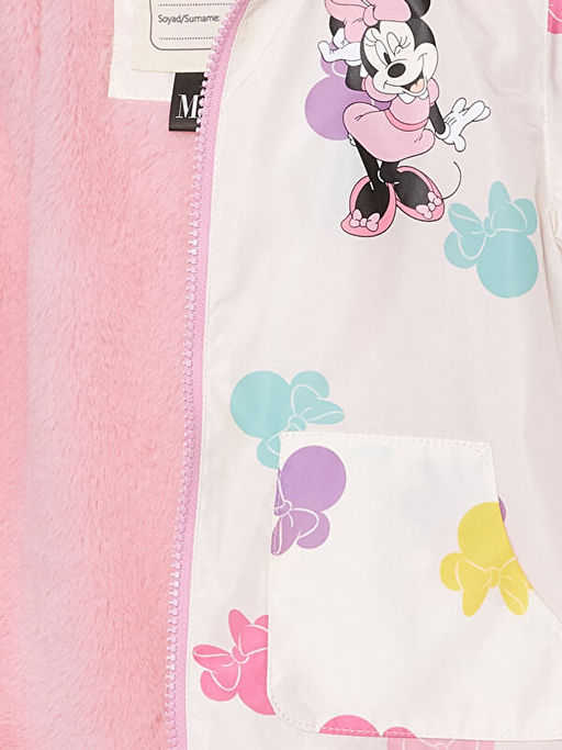 Kap??onlu Minnie Mouse Bask?l? K?z Bebek Mont - Waikiki фото 2