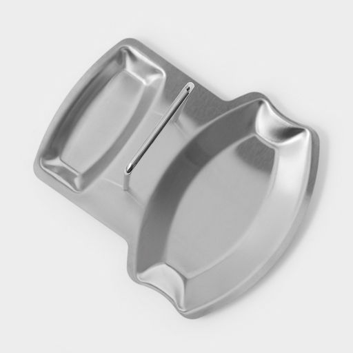 Подставка для крышки и ложки, 19.5×16 см, нержавеющая сталь