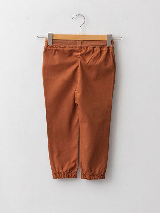 Beli Lastikli Basic Gabardin Erkek Bebek Jogger Pantolon - Waikiki фото 2