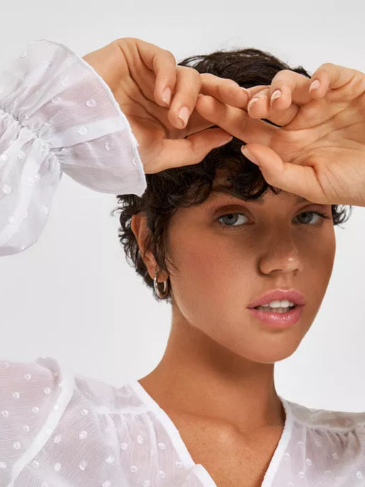 10200260545 Блузка жен. Tiora белый - Concept club фото 3