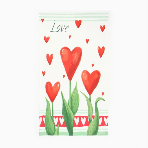 Набор Love полотенце 40х73см, саржа 190гр/м2, формочки для печенья - Этель фото 2