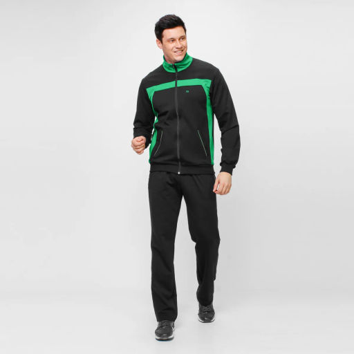 RODOS Спортивный костюм мужской весна/лето М-187 Синий/Меланж  фото 60