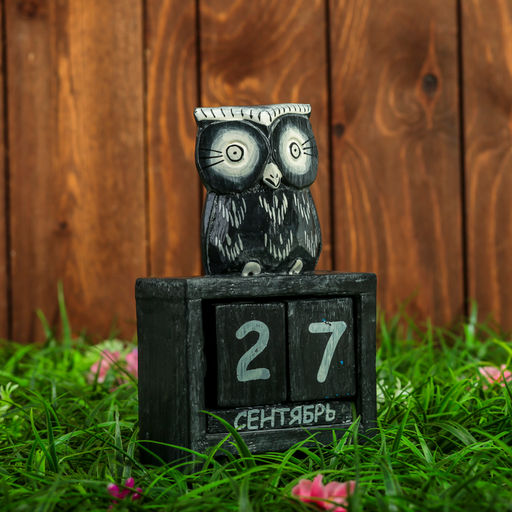 Настольный календарь Умная сова 11х5,5х18 см МИКС - Simaland фото 3