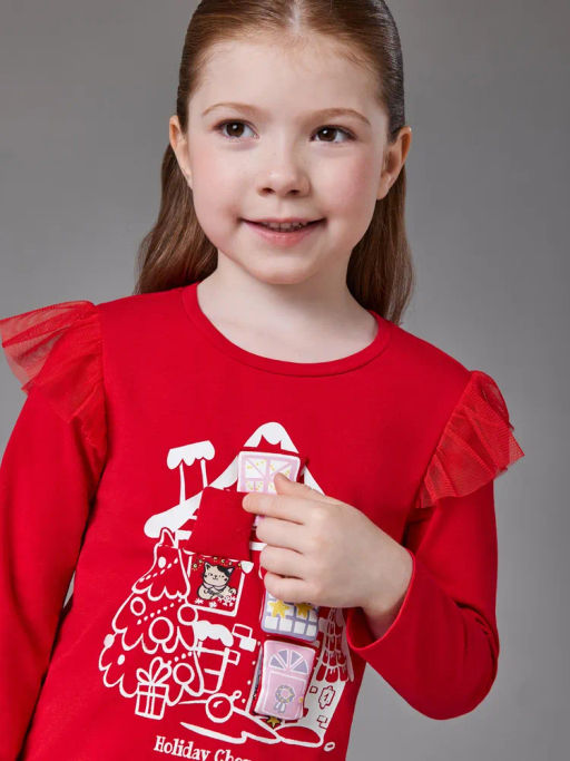 ACOOLA / Джемпер детский для девочек Argo красный