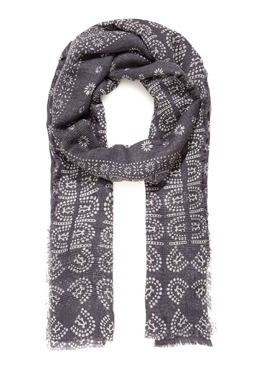 Bask?l? Antrasit Sal - Mavi фото 2