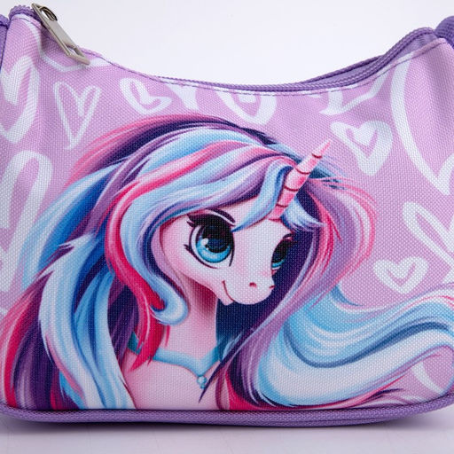 Сумка детская, текстильная, Волшебный единорог 4 см х 17 см х 13 см - NAZAMOK KIDS фото 4