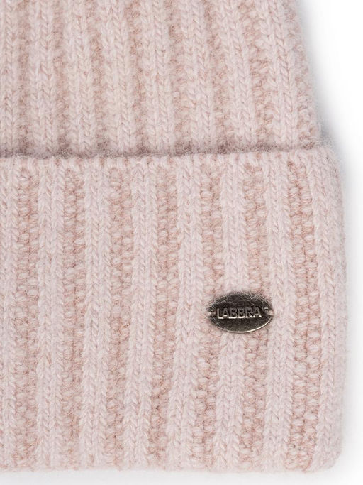 Шапка жен. пух енот+шерсть+виск LB-N88059 pink - Labbra фото 3