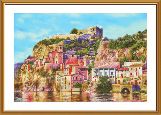 Набор для вышивания Нова Слобода СР 3282 Воспоминание об Альгамбре 42 х 28 см