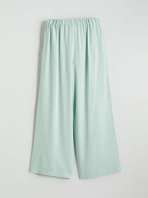 Beli Lastikli Pileli K?z ?ocuk Pantolon