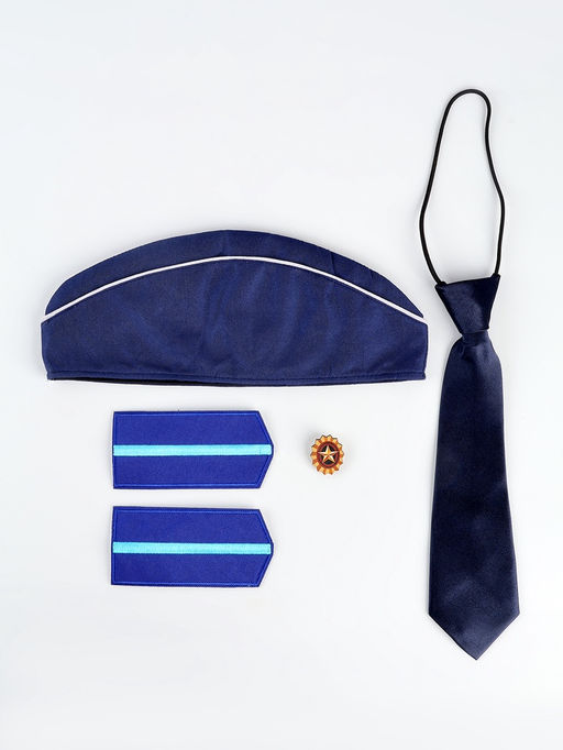 Карнавальный набор «Лётчик ВВС»: пилотка р-р 52-54, погоны 2 шт., галстук