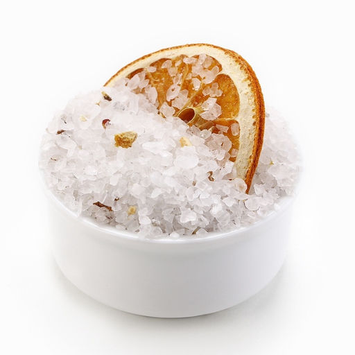 Цена за 2 шт. Соль для ванны с добавками, 150 г, аромат апельсина, Чистое счастье