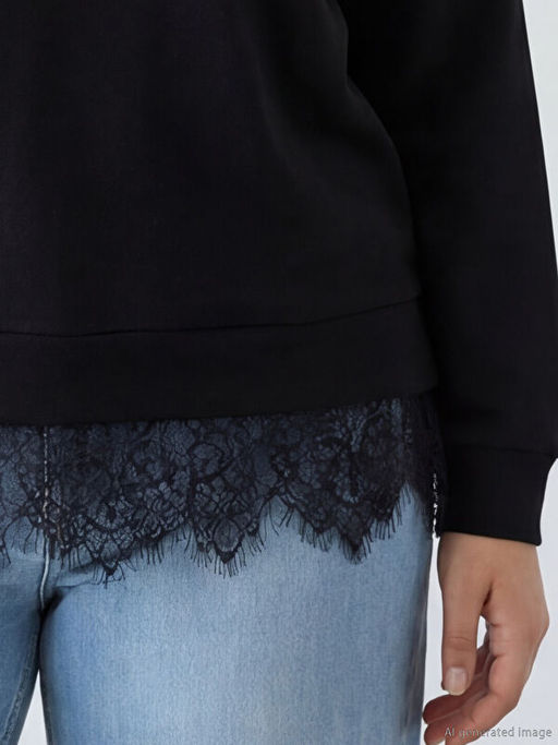 Soft Touch P?sk?ll? Kad?n Sweatshirt Tunik