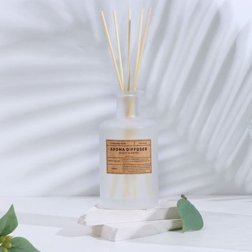 Диффузор ароматический в тубусе AmeHome, 250 мл, белый мускат