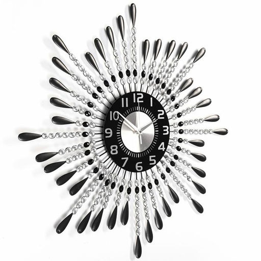 Часы настенные интерьерные «Фонтанчик», серия: Ажур, бесшумные, плавный ход, 69×69 см, d=22 см