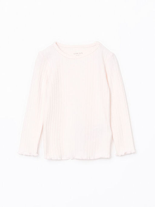 Beli Lastikli Basic K?z Bebek Pijama Tak?m