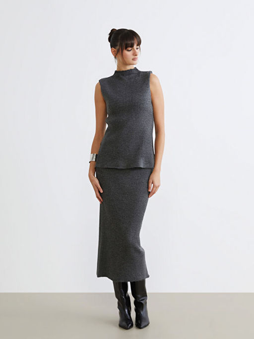 Dar Fit Y?rtma?l? Etek