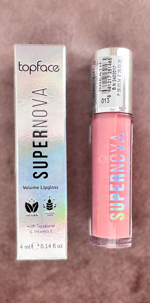 Topface Блеск для губ "Supernova Volume Lipgloss" тон 013 4мл РТ209