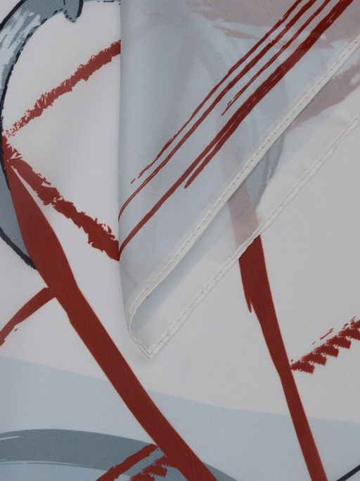 Платок жен. виск+шелк 100х100 LE34-583-19 - Labbra фото 3