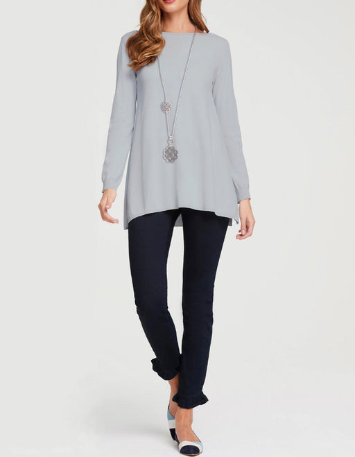 Пуловер, светло-голубой - Heine фото 3