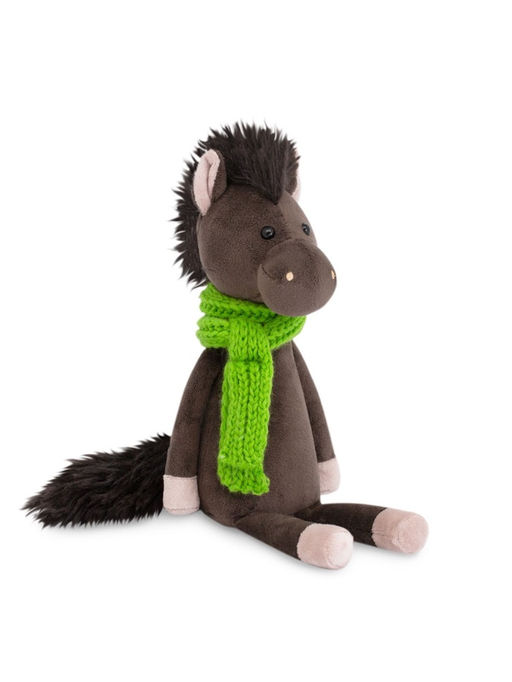 Мягкая игрушка Конёк Уголёк, 20 см