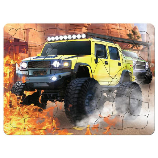 Набор пазлов в рамке Для мальчиков, 35, 42, 54 детали - Puzzle time фото 3