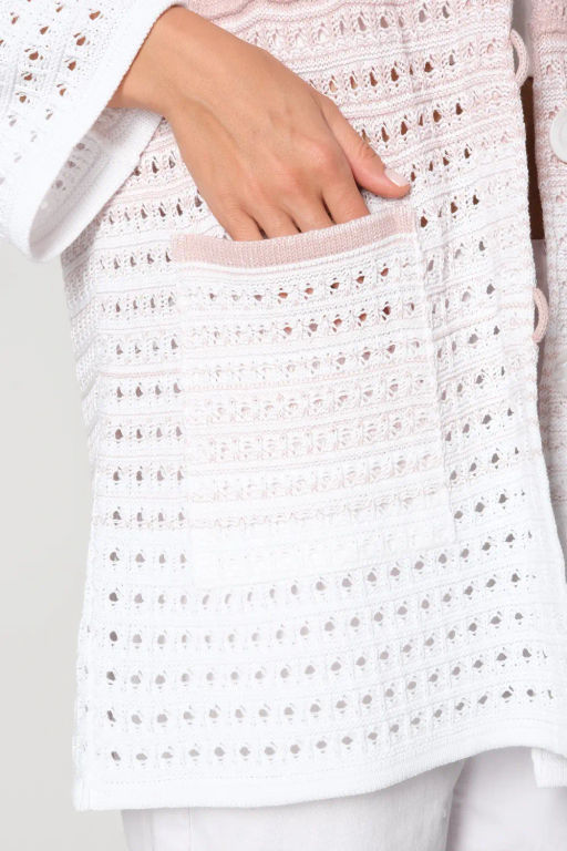 БЕЛАРУСЬ Кардиган Д 2514/пудровый