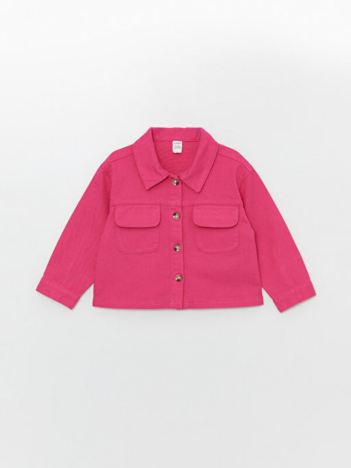 G?mlek Yaka Basic K?z ?ocuk Ceket