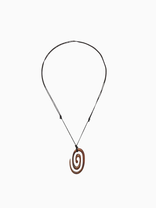 Кулон «Спираль», дерево соно