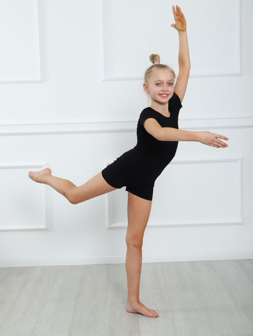 К-01 Купальник спортивный (чёрный) - Милаша фото 3