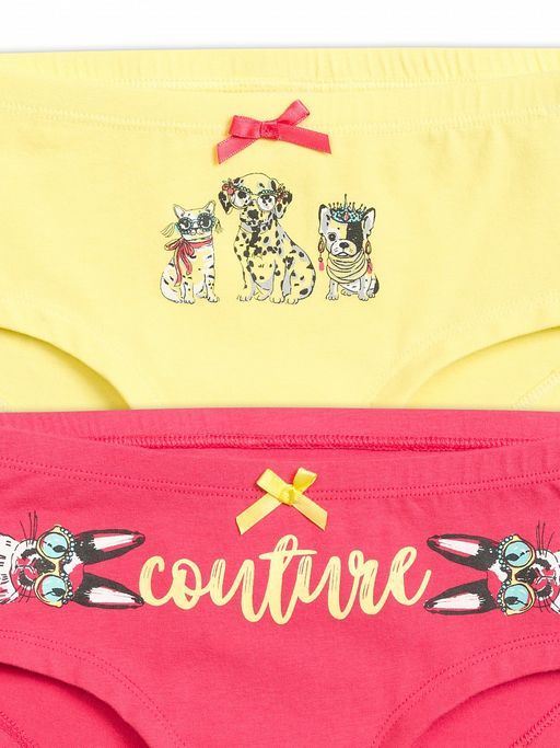 УЦЕНКА Pelican 2шт. в упаковке GUHB4210(2) трусы для девочек фото 2