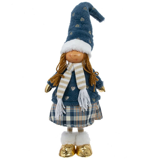 Игрушка набивная "Мальчик, Девочка", L16 W10 H50/35 см, 2в.