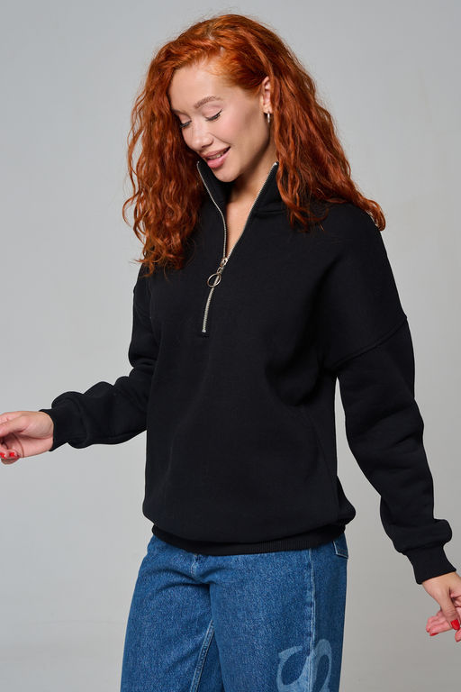 Свитшот Натали 14427 из хлопка с полиэстером фото 9