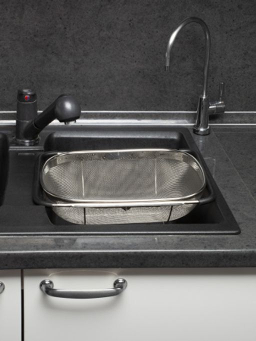 Корзина в раковину STEEL TOUCH 34х24см
