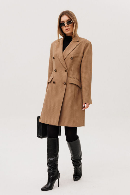 Платье AmberA 1135-1 коричневый  фото 2