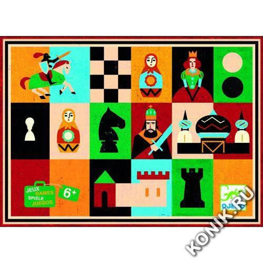 Игра настольная серии CLASSIC GAMES Шахматы и шашки - Djeco фото 3