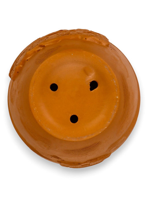 Горшок цветочный с поддоном 2,5 л, d18/h16 см терракот керамика, "Голландия" (М)