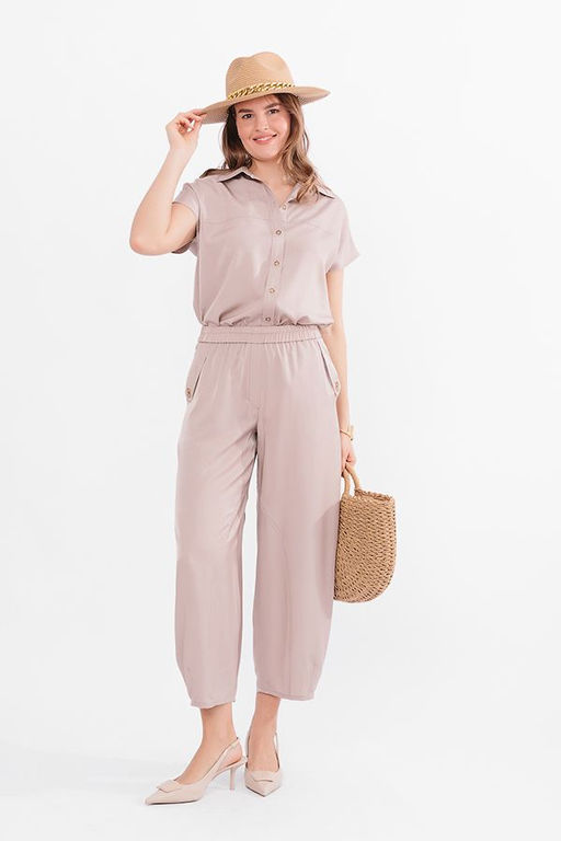 NOBBY, Женские брюки 707-104/2 (бежевый)  фото 2