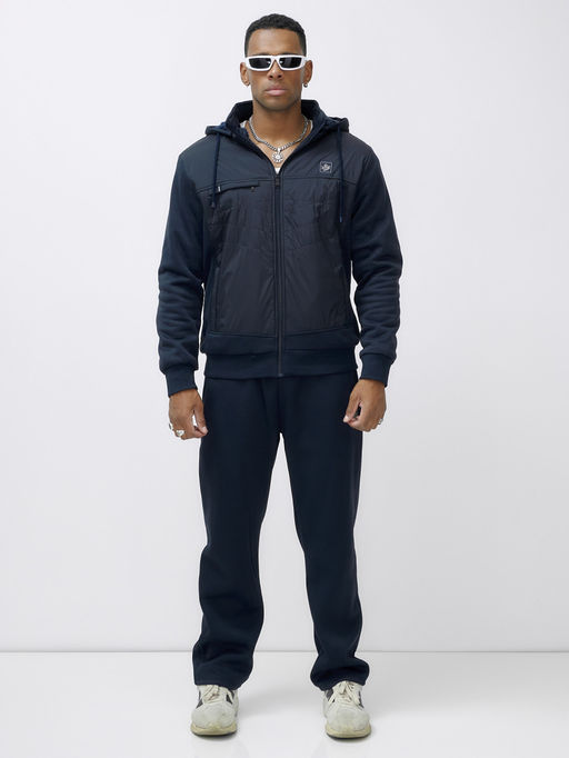 зимний с начесом ! Спортивный костюм темно-синего цвета - Mtforce фото 5