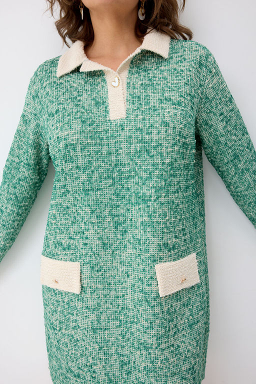 Платье BegiModa 1061 малахит