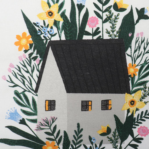 Набор кух. полотенец Доляна Love is here 4 шт, 28х46 см, рогожка, 100% хл, 160г/м2 фото 7