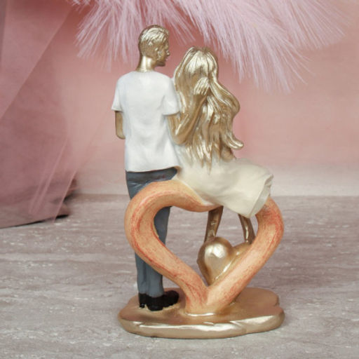 Статуэтка Влюбленные на сердце / FM18158A /уп 18/ - Галеонтрейд фото 2