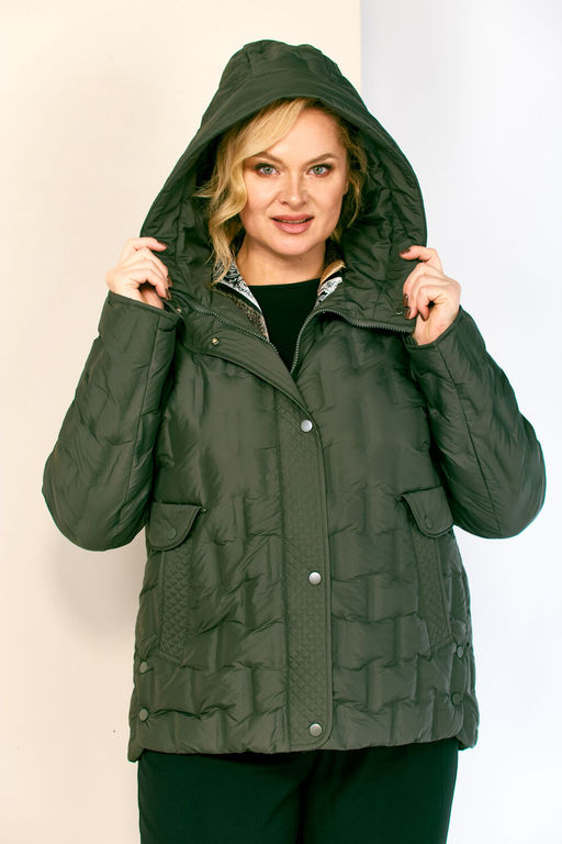 Куртка SHETTI 2210 темно-зеленый фото 2